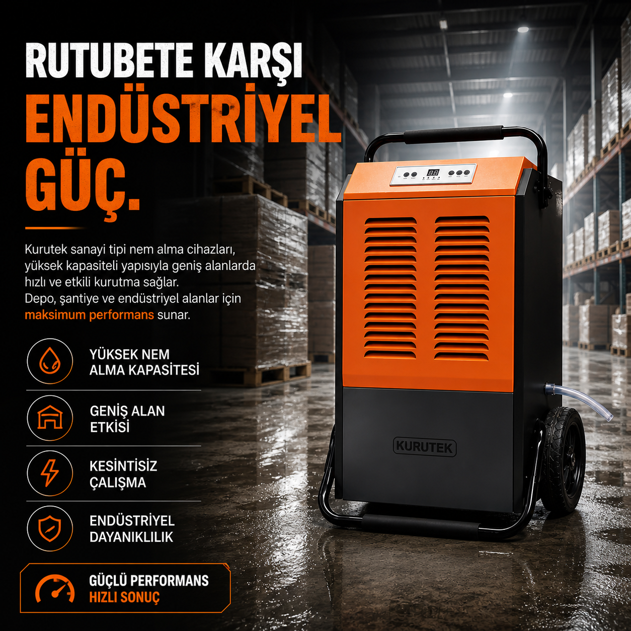 Sanayi Tipi Nem Alıcılar