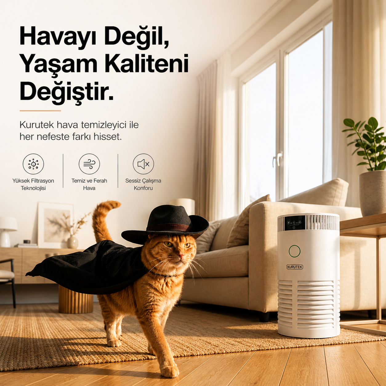 Hava Temizleme Cihazı Nedir? Evde Temiz Havanın En Etkili Yolu