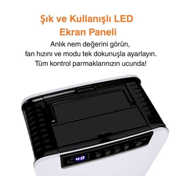Outlet Kampanyası! KT10-A Nem Alma ve Hava Temizleme Cihazı Standart Garanti