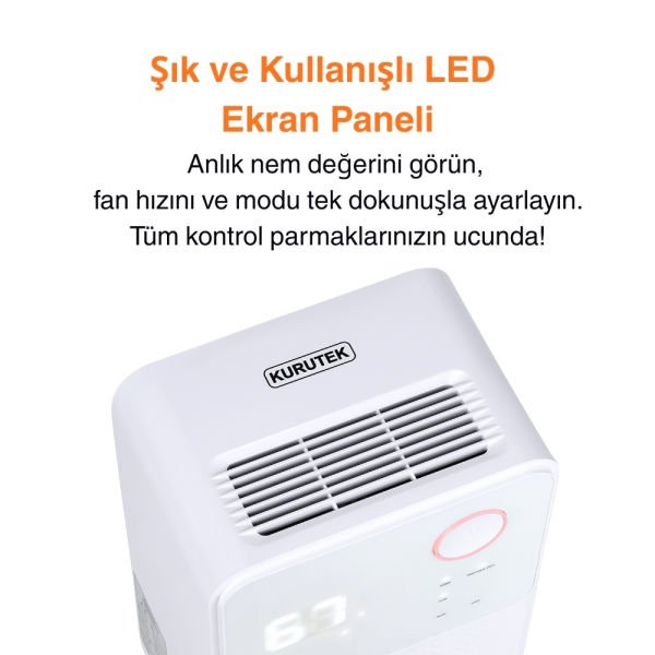 KT12-A Nem Alma ve Hava Temizleme Cihazı