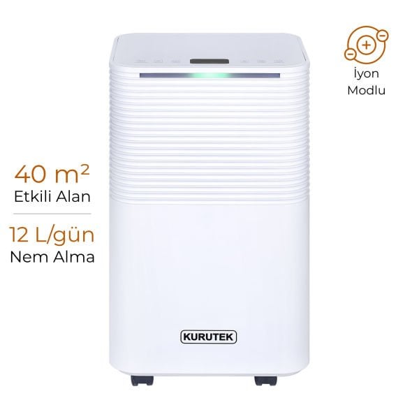 KT12-H Nem Alma ve Hava Temizleme Cihazı Standart Garanti