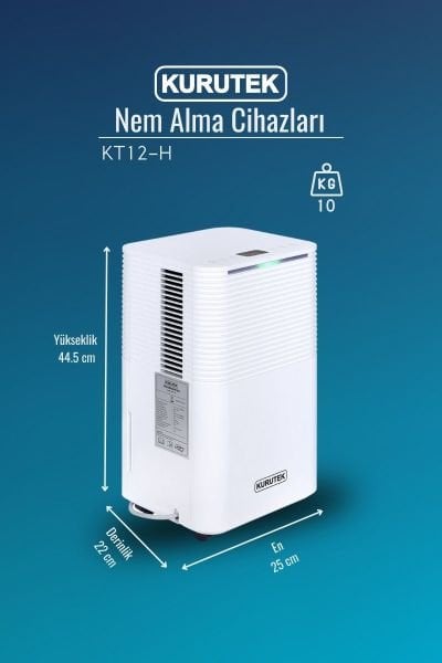 KT12-H Nem Alma ve Hava Temizleme Cihazı