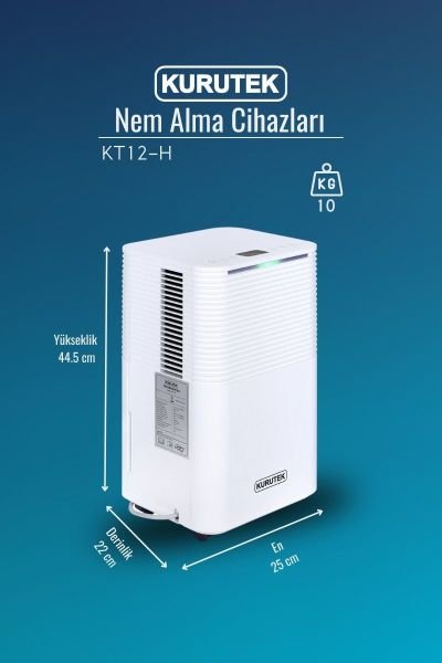 KT12-H (ION) Nem Alma ve Hava Temizleme Cihazı