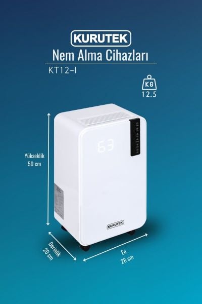 OUTLET KT12-I Nem Alma ve Hava Temizleme Cihazı