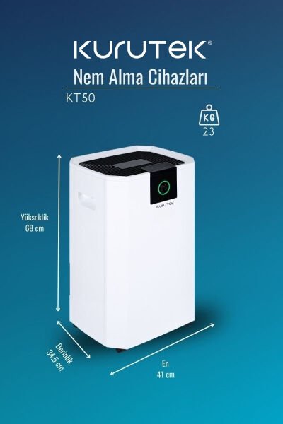 KT50 (Wi-Fi + ION ) Nem Alma ve Hava Temizleme Cihazı Standart Garanti
