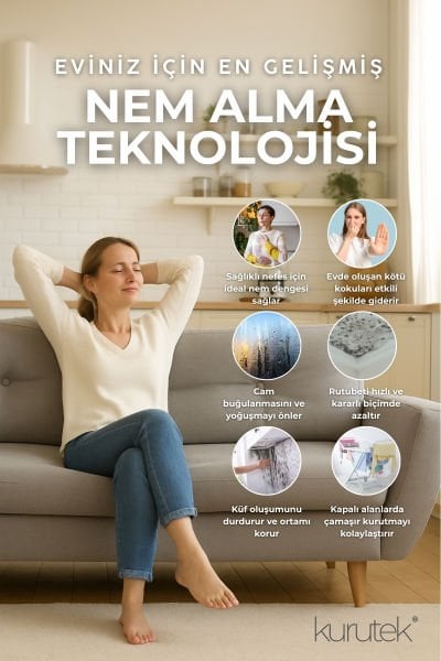 KT12-K Nem Alma ve Hava Temizleme Cihazı