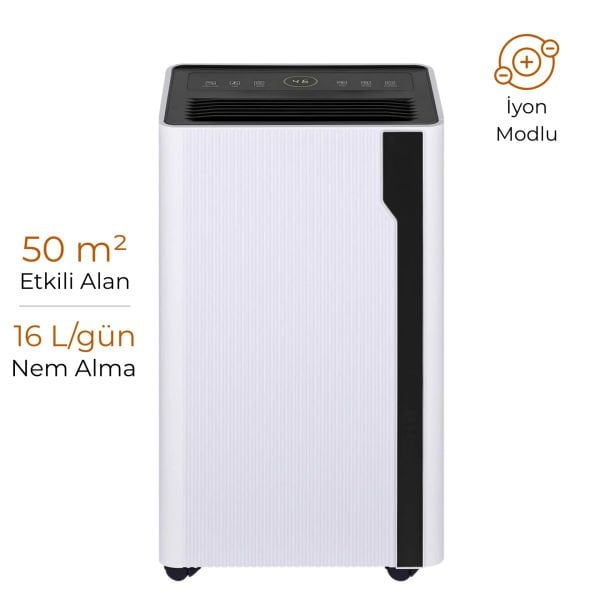 KT16-A Ev Tipi Nem Alma ve Hava Temizleme Cihazı Ek 2 Yıl Garanti