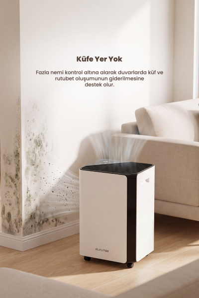 KT20-E (Wi-Fi + ION) Nem Alma ve Hava Temizleme Cihazı Standart Garanti