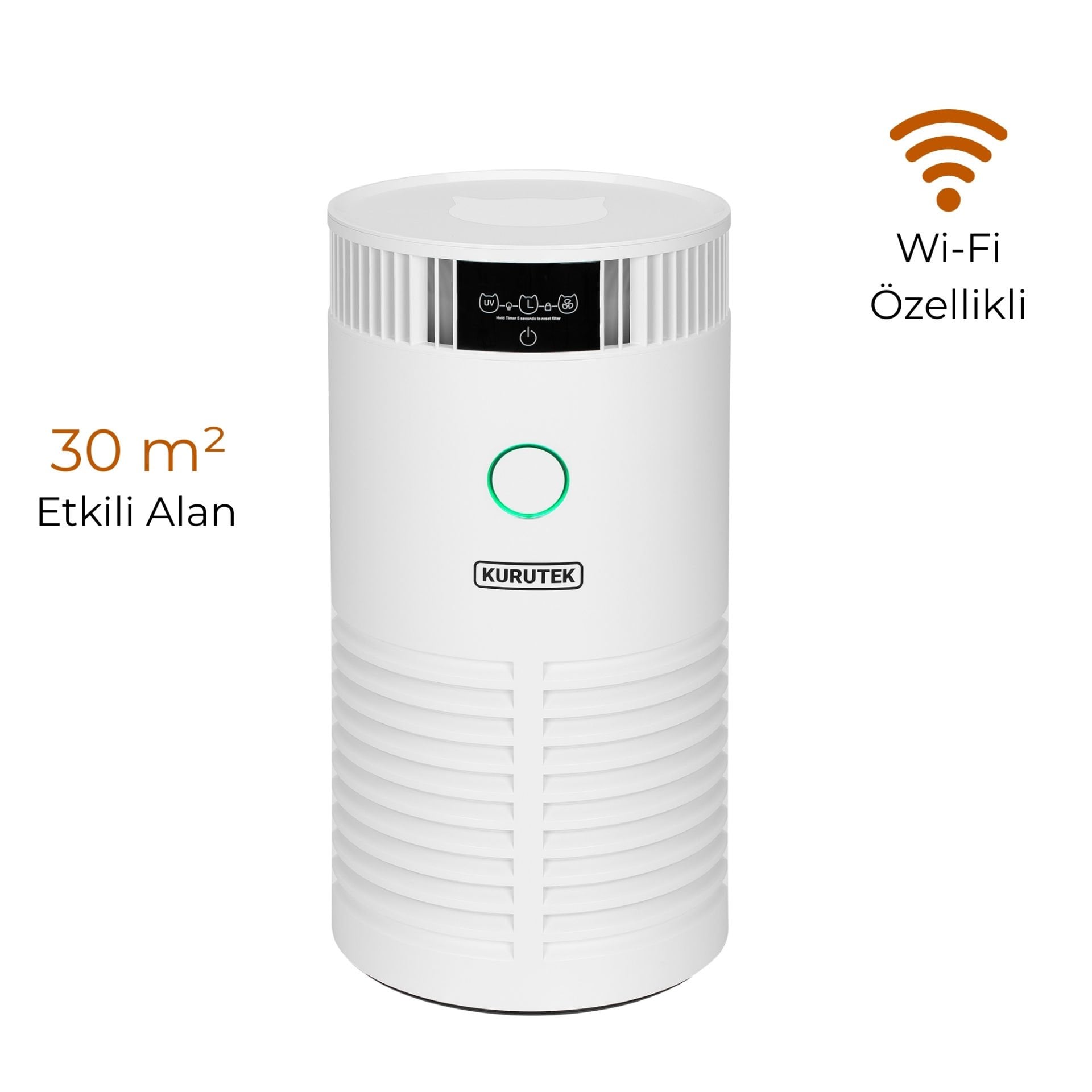 UV-C PetCare HEPA+ Carbon Smart PHT30 Akıllı Pet Hava Temizleme Cihazı