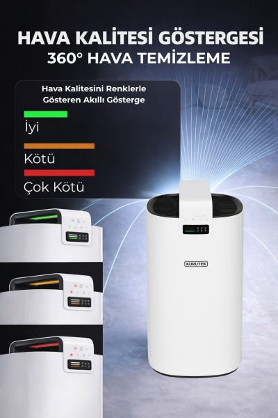 HT50 (Wi-Fi + HEPA + CARBON) Akıllı Hava Temizleme Cihazı