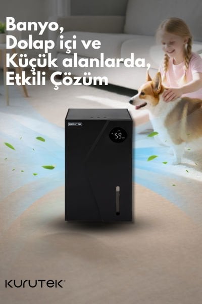 KT2-A Mini Nem Alma Cihazı Ek 1 Yıl Garanti