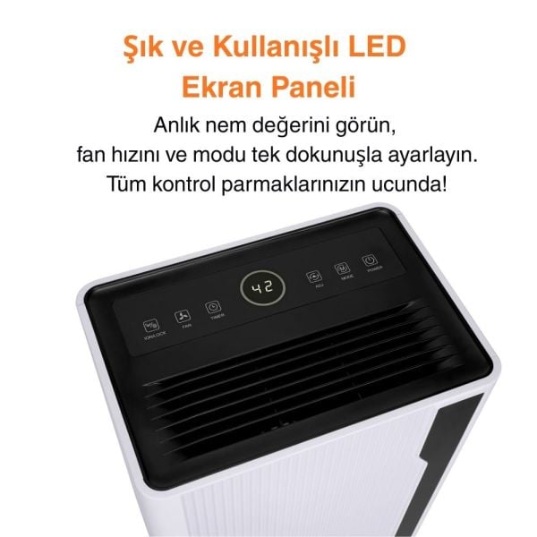 Outlet KT16-A Ev Tipi Nem Alma ve Hava Temizleme Cihazı