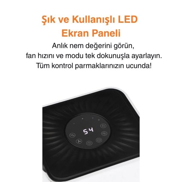 Outlet Kampanyası! KT10 Nem Alma ve Hava Temizleme Cihazı