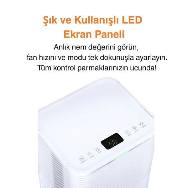 OUTLET KT12-H Nem Alma ve Hava Temizleme Cihazı