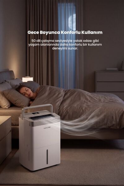 KT40 (Wi-Fi + ION) Ev Tipi Nem Alma ve Hava Temizleme Cihazı