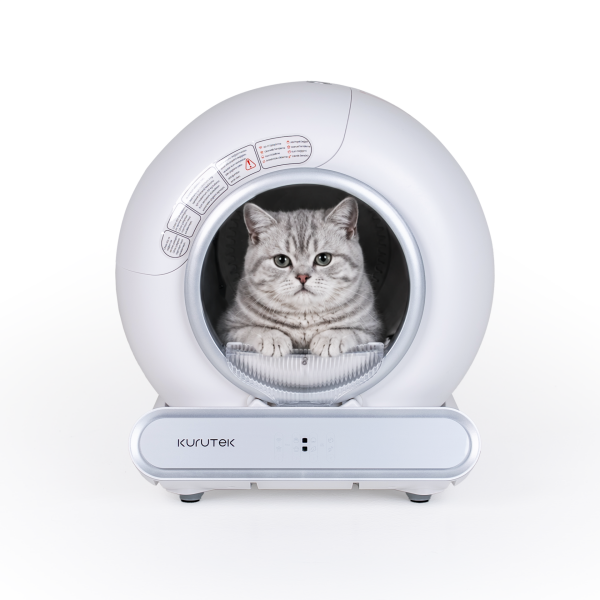 KURUTEK CAT-65 Akıllı Kedi Tuvaleti | Otomatik Temizleme