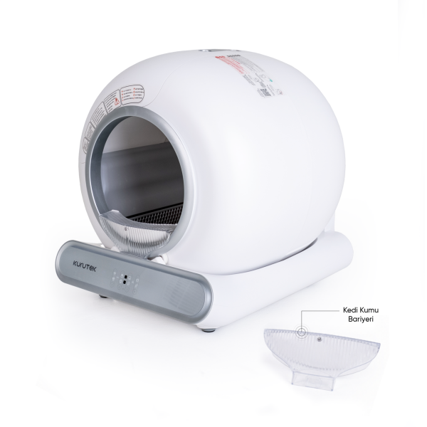 KURUTEK CAT-65 Akıllı Kedi Tuvaleti | Otomatik Temizleme